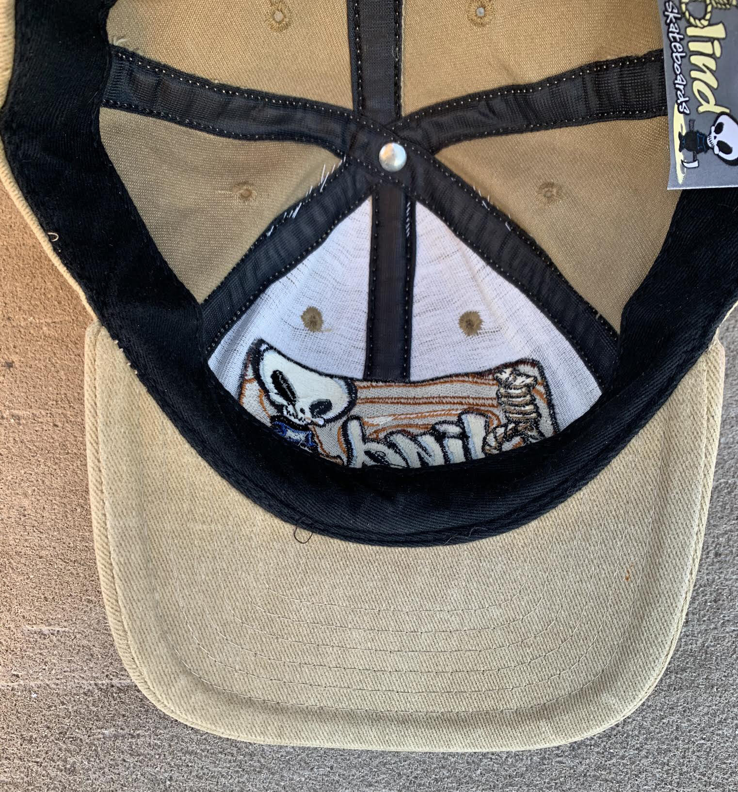 Vintage Blind Skateboards Reaper Snapback — RootsBK